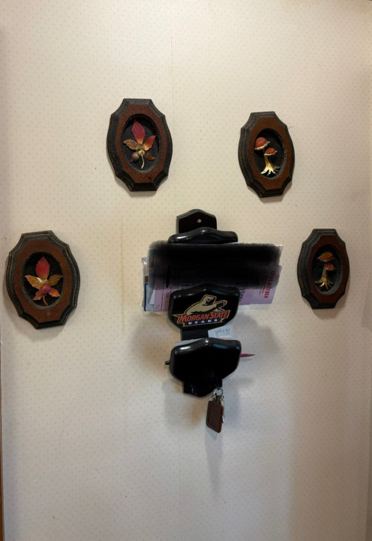 Wall Decor with Floral Motifs