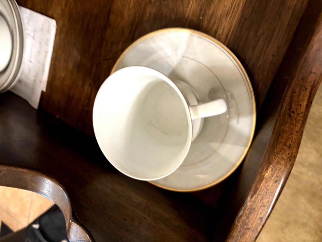 Porcelain Tea Cup and Saucer Set