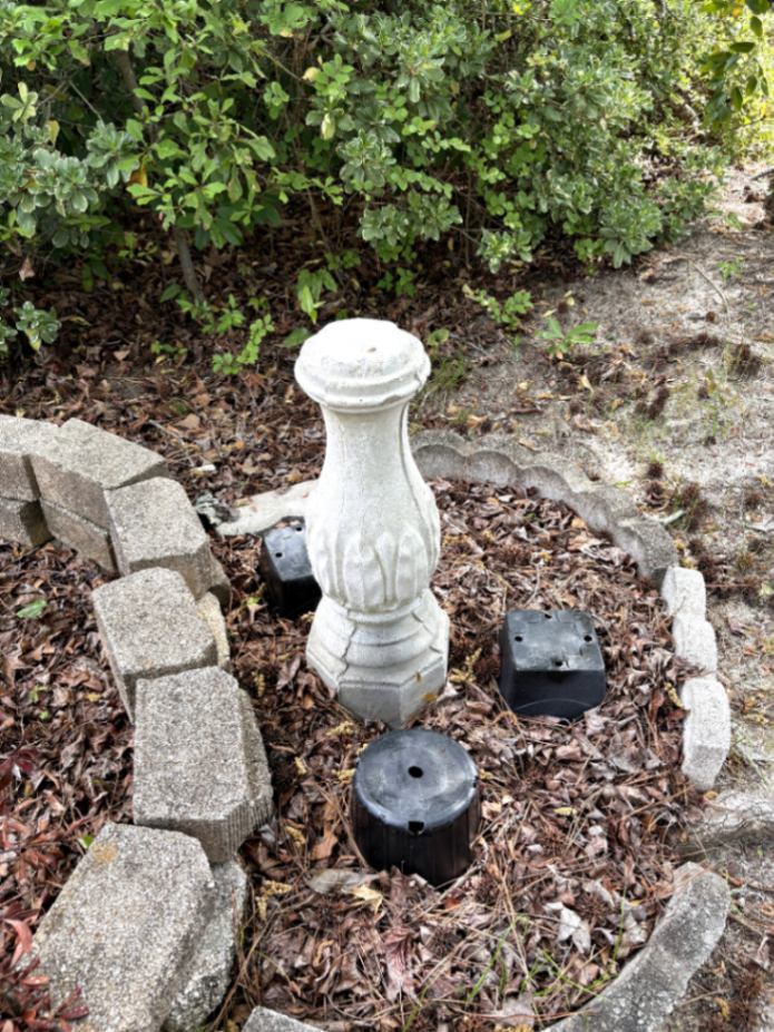 Garden Decorative Stone Pedestal