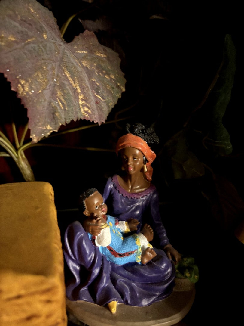 Mother and Child Figurine