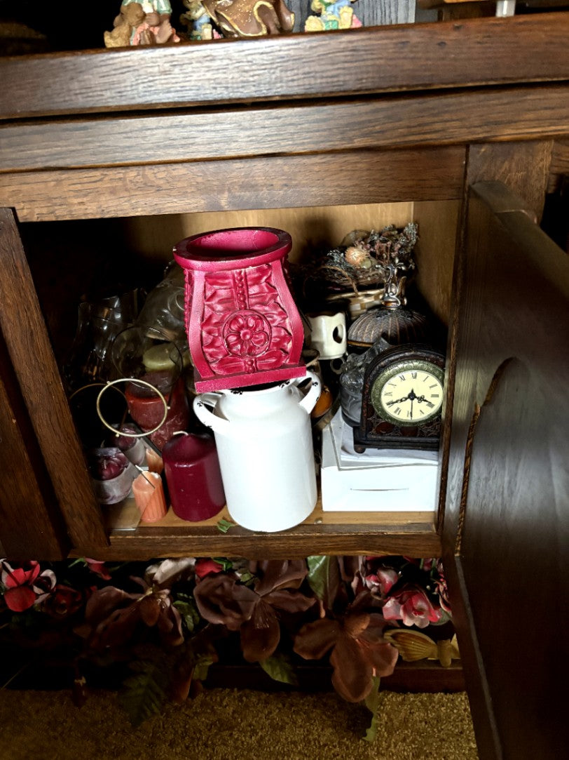 Decorative Red Vase