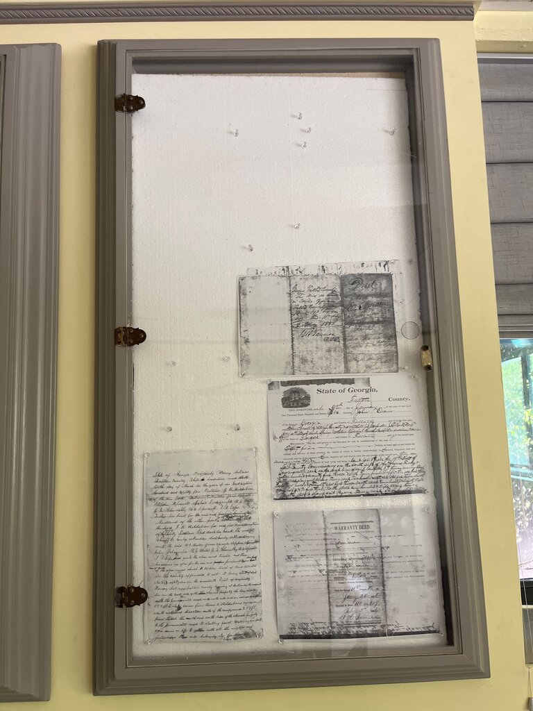 Framed Historical Documents