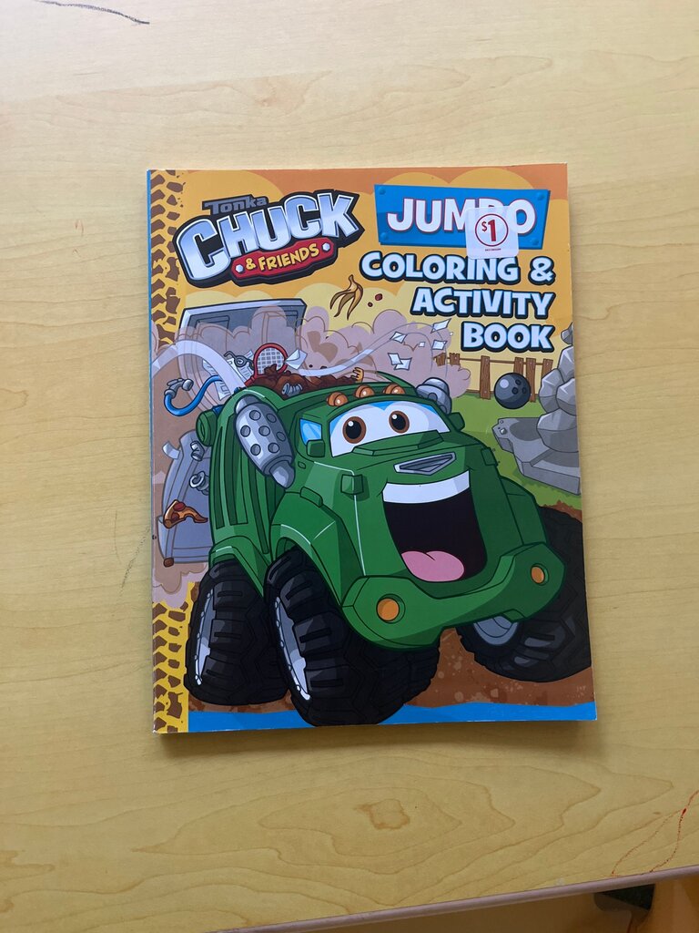 Tonka Chuck & Friends Jumbo Coloring & Activity Book