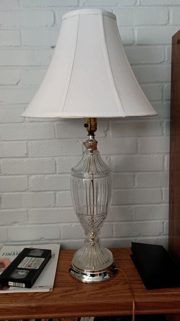Elegant Glass Table Lamp