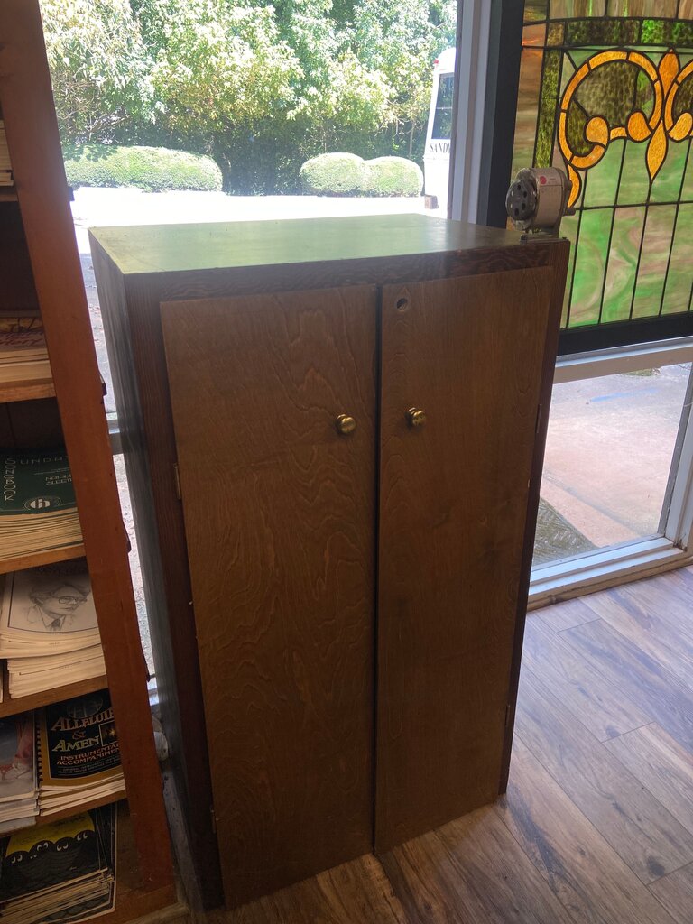 Vintage Wooden Storage Cabinet