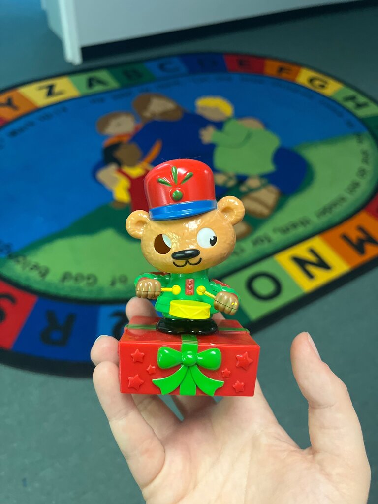 Musical Toy Bear Figure