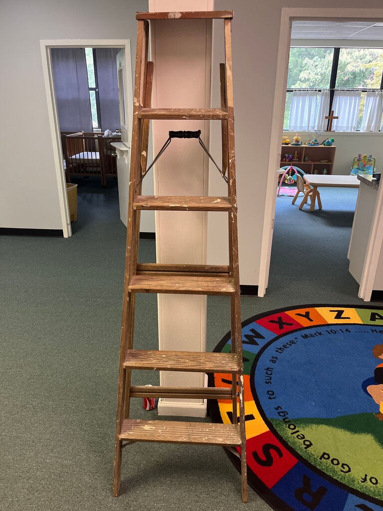 Wooden Step Ladder