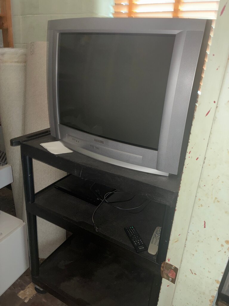 Philips CRT Television with Stand