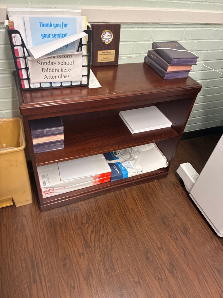 Wooden Bookshelf