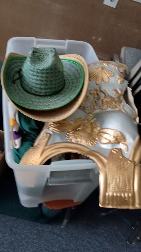 Green Straw Cowboy Hat