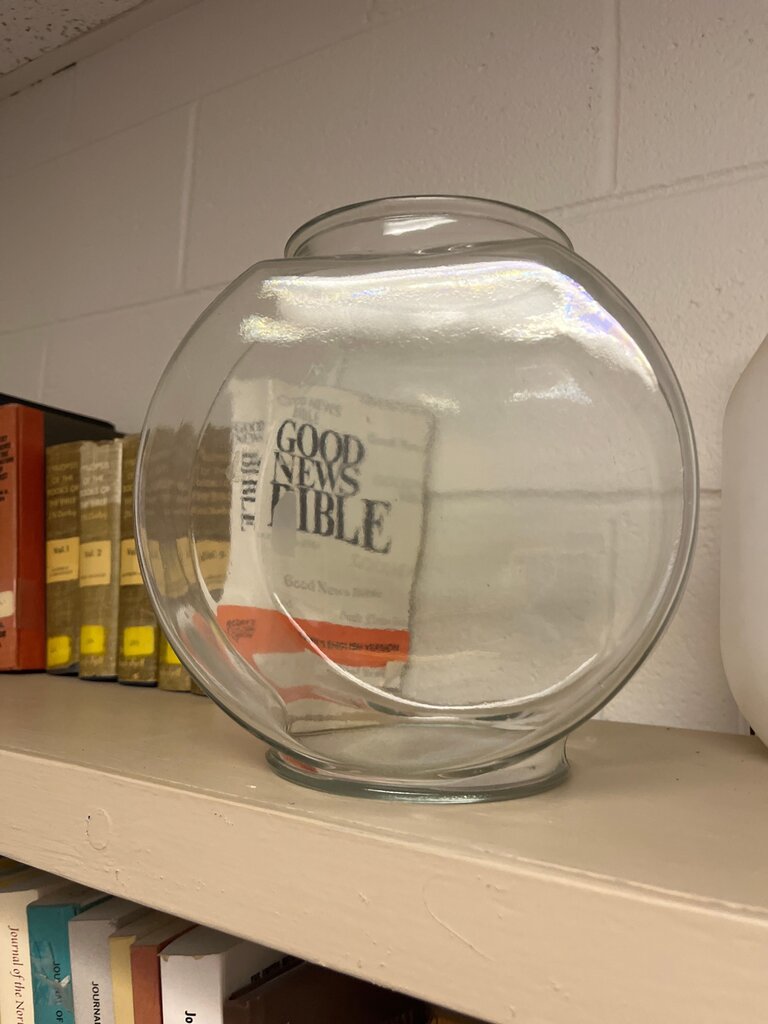 Clear Glass Fish Bowl