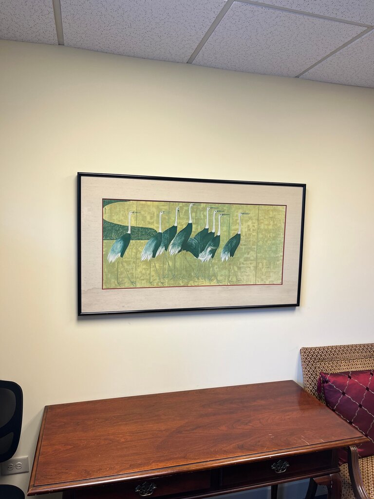 Framed Artwork of Birds