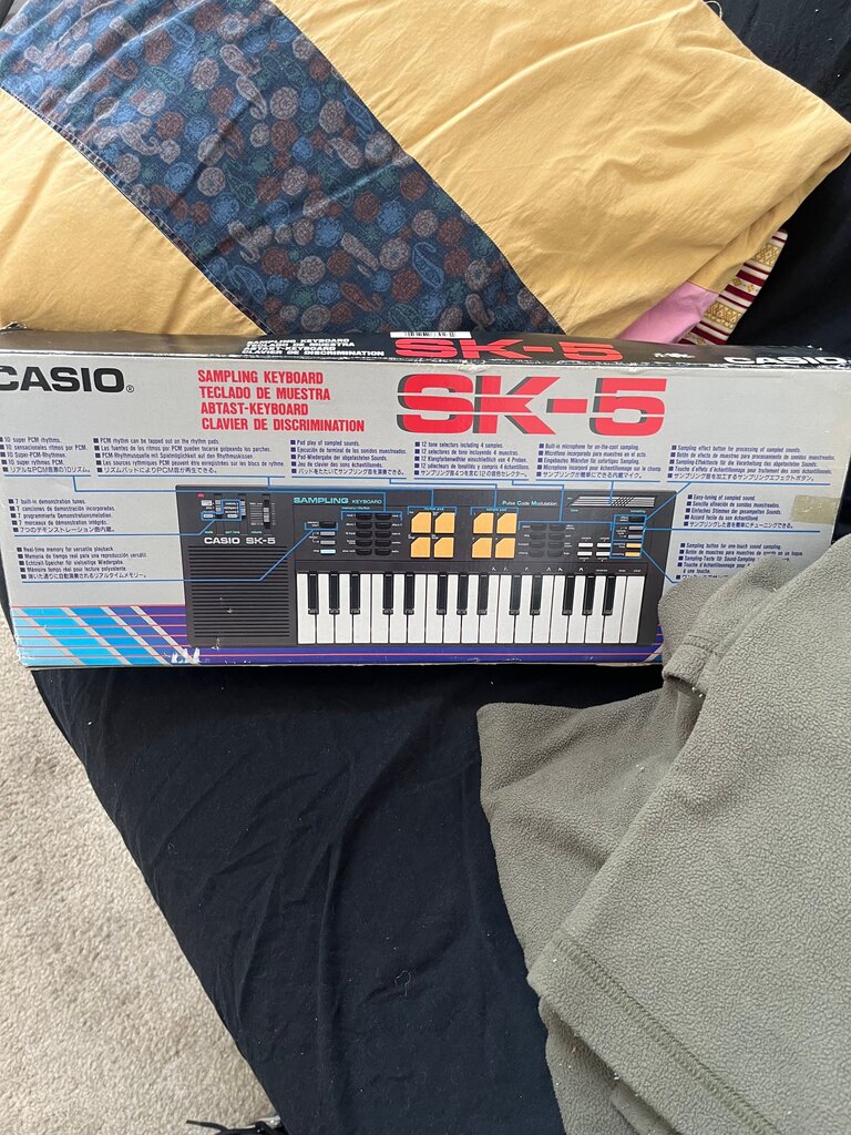 Casio SK-5 Sampling Keyboard