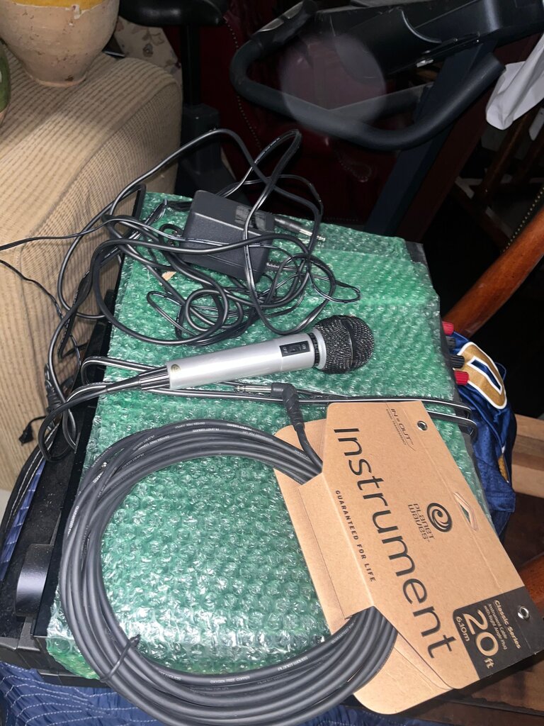 Microphone and Instrument Cable Set
