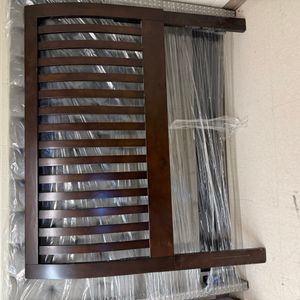 Dark Wood Crib Slat Panel