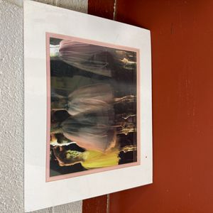 David Hamilton Ballet Dancers Print with Pink Mat