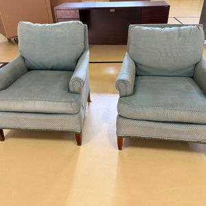 Pair of Upholstered Accent Chairs