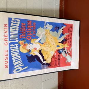Pantomimes Lumineuses Théâtre Optique Poster by E. Reynaud for Musée Grévin