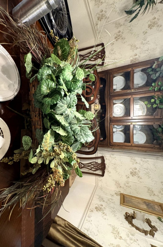 Artificial Floral Arrangement in Basket
