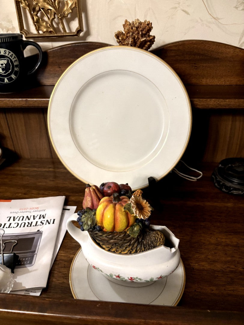 Decorative Cornucopia Centerpiece