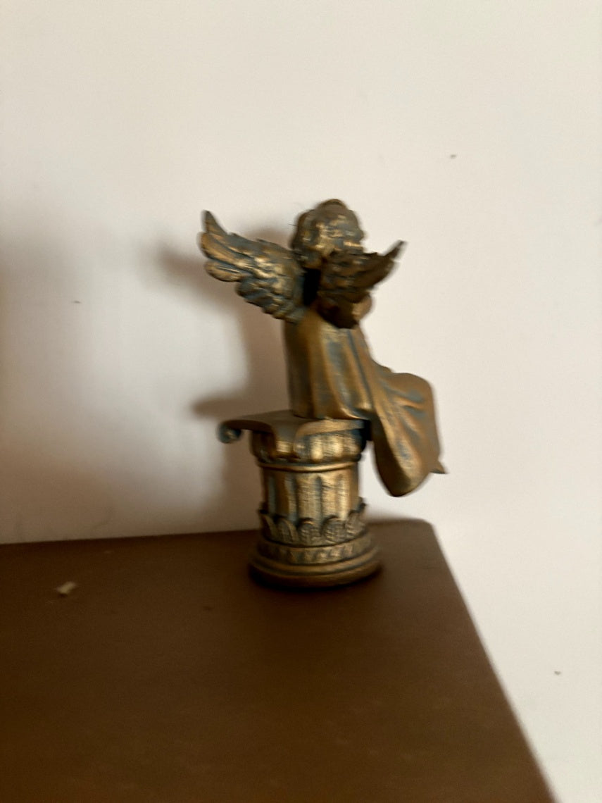 Bronze Angel Figurine