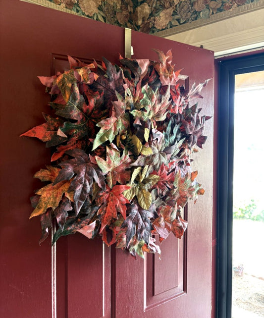 Autumn Leaf Wreath