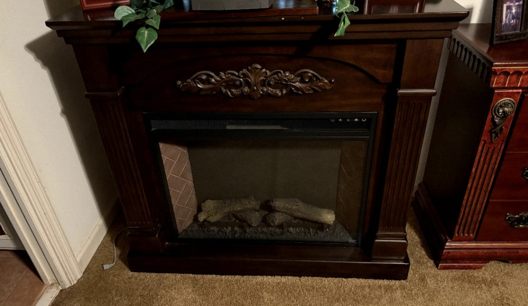 Electric Fireplace Mantel