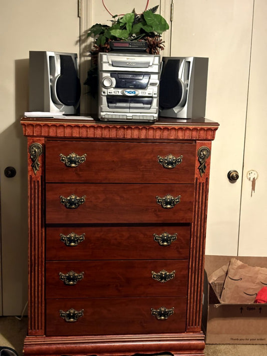 Vintage Wooden Dresser