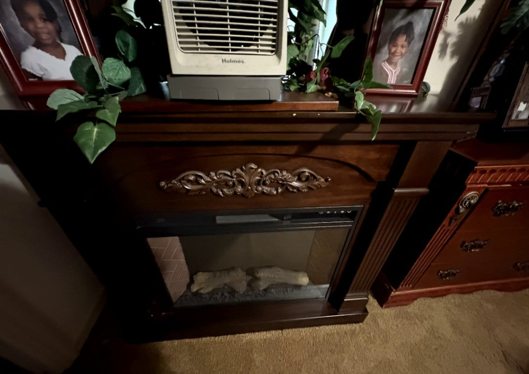 Electric Fireplace Mantel