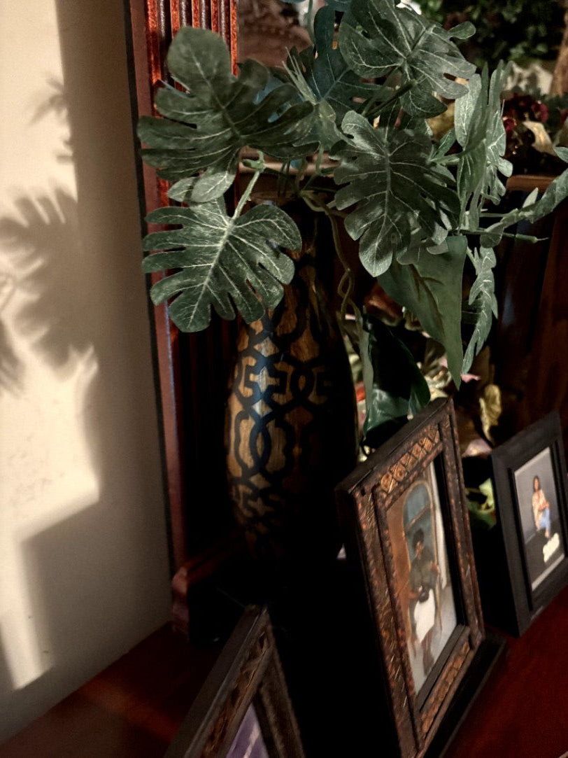 Decorative Faux Plant with Vase