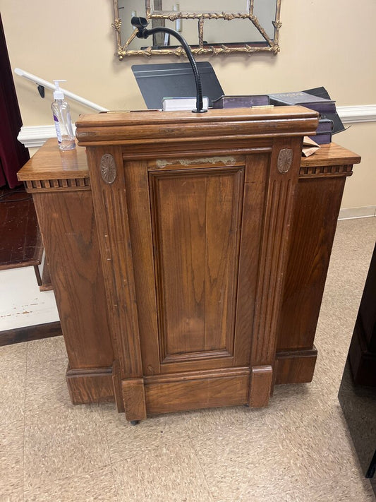 Wooden Podium