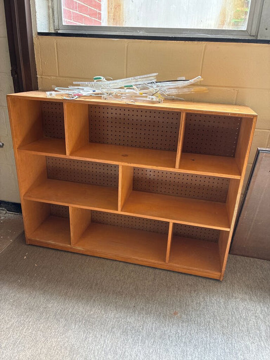 Wooden Storage Shelf
