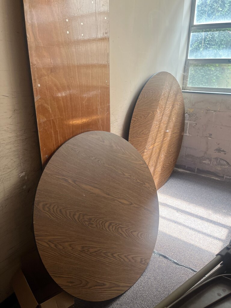 Round Wooden Table
