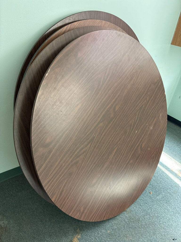 Set of Round Wooden Tabletops