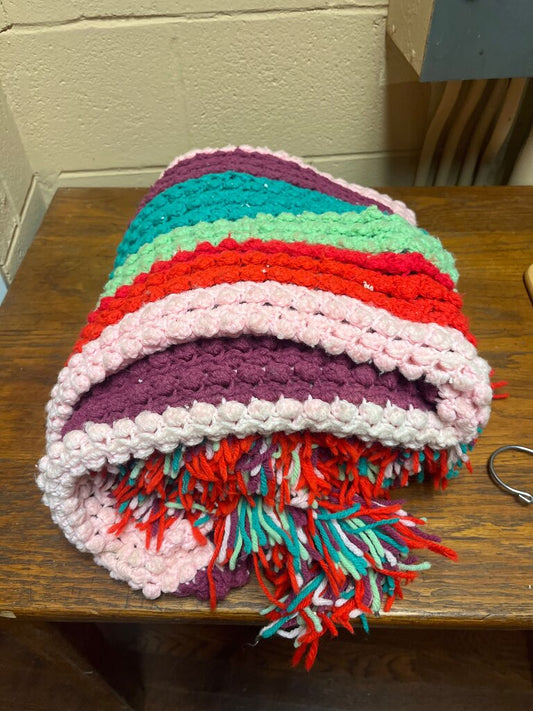 Colorful Crochet Blanket