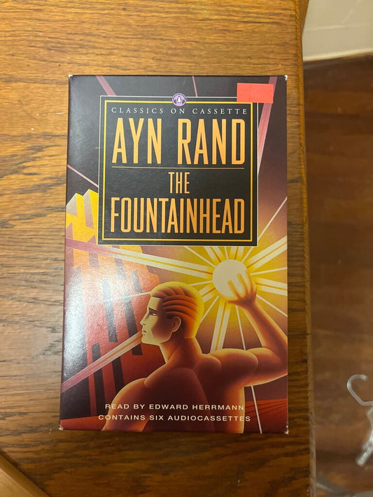 Ayn Rand The Fountainhead Audiobook Cassette