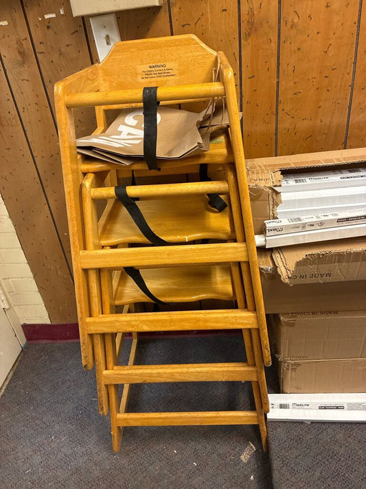 Wooden High Chair