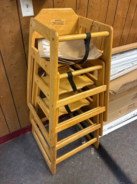 Wooden High Chair
