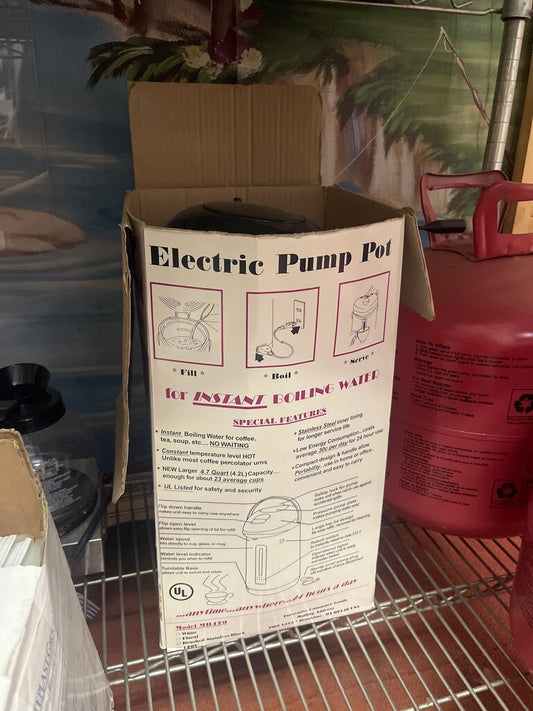 Electric Pump Pot for Instant Boiling Water