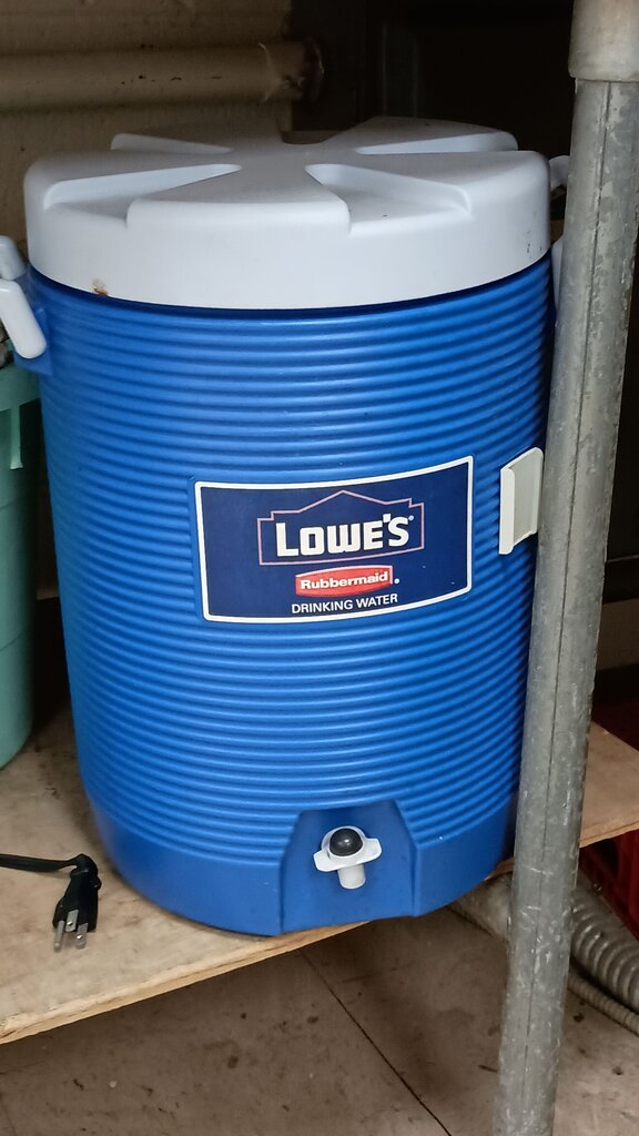 Lowe's Rubbermaid Drinking Water Cooler