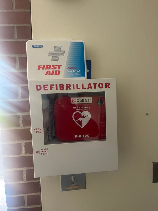 Philips HeartStart Defibrillator with First Aid Kit