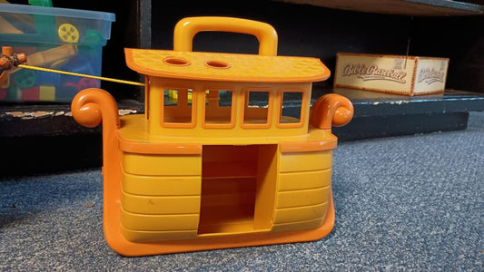 Kids Toy Fishing Boat Play Set