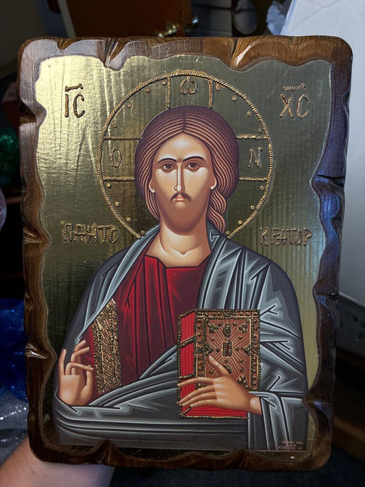 Religious Icon of Christ