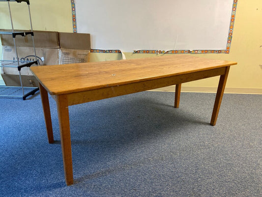 Used Rectangular Wooden Table