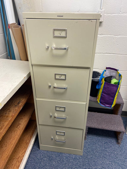 4-Drawer Metal File Cabinet