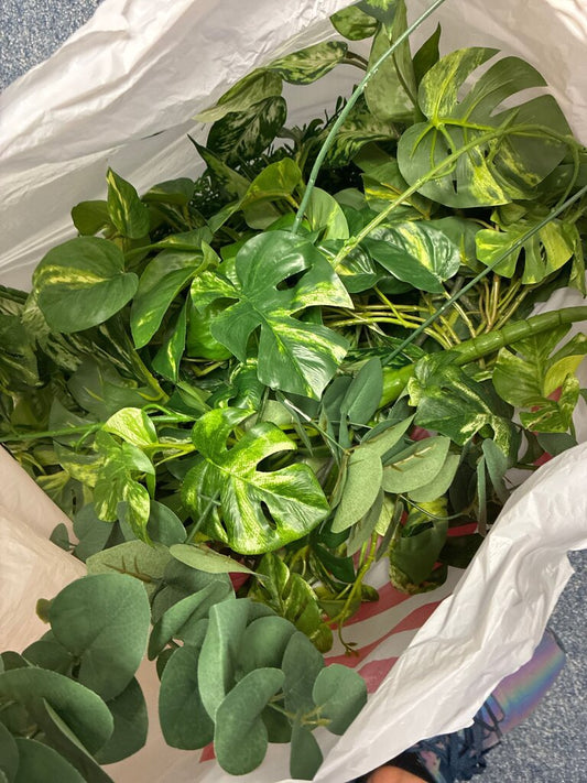 Assorted Artificial Greenery Plants