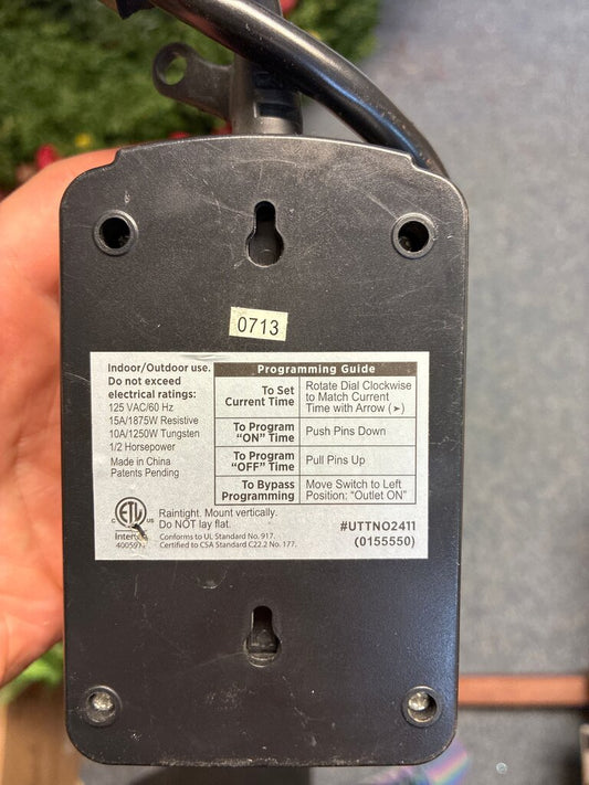 Indoor/Outdoor Timer Switch