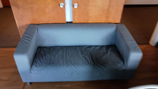 Blue Fabric Couch