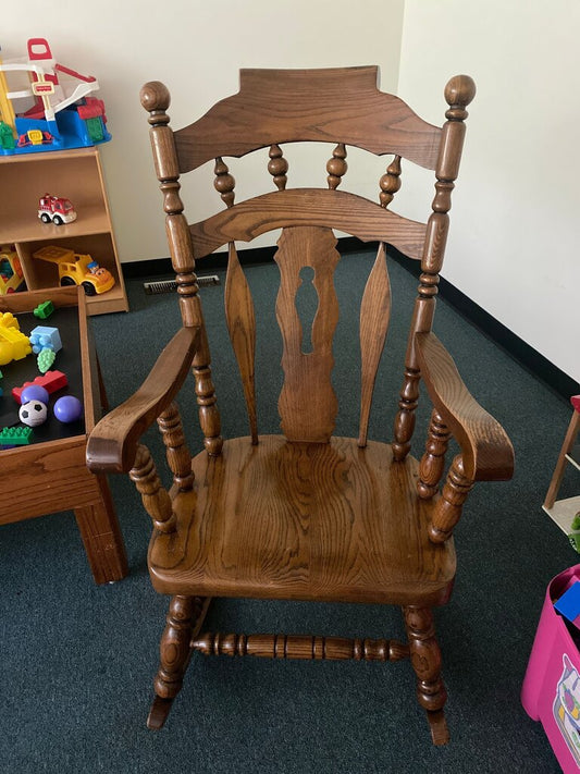 Vintage Wooden Rocking Chair