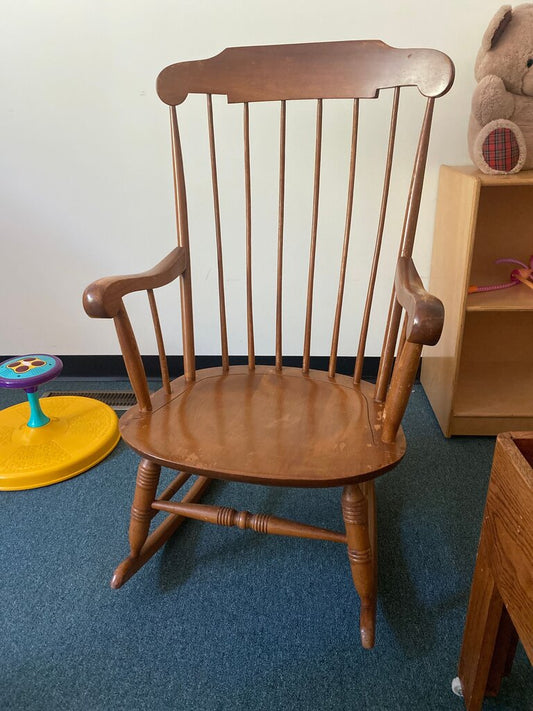 Vintage Wooden Rocking Chair